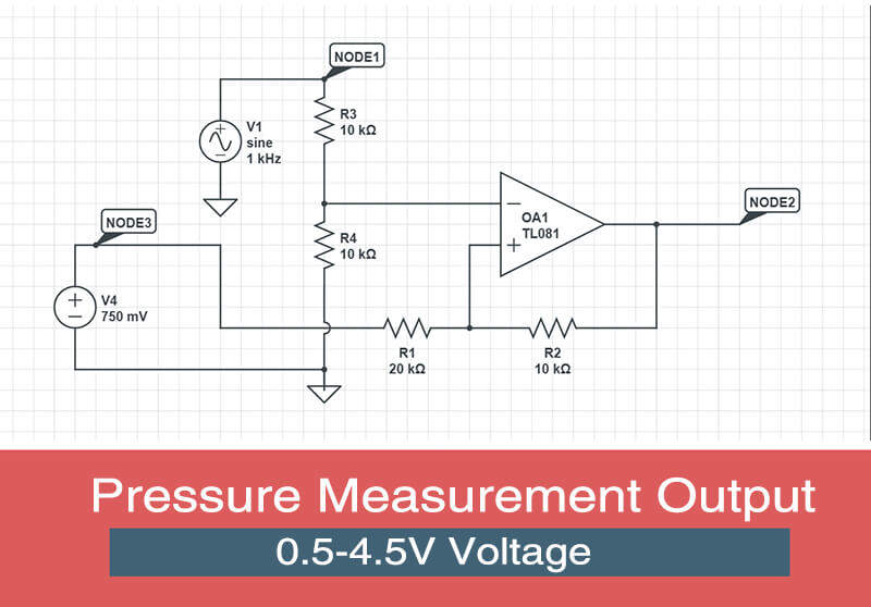 0.5-4.5V Pressure Sensor