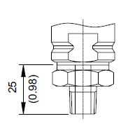 1_4'NPT MALE