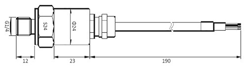 EST3130 Automotive Pressure Transducers drawing1