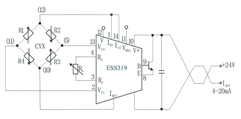 4-20mA Pressure Sensor pcb circuit-2-eastsensor