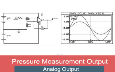 Analog Output Pressure sensor