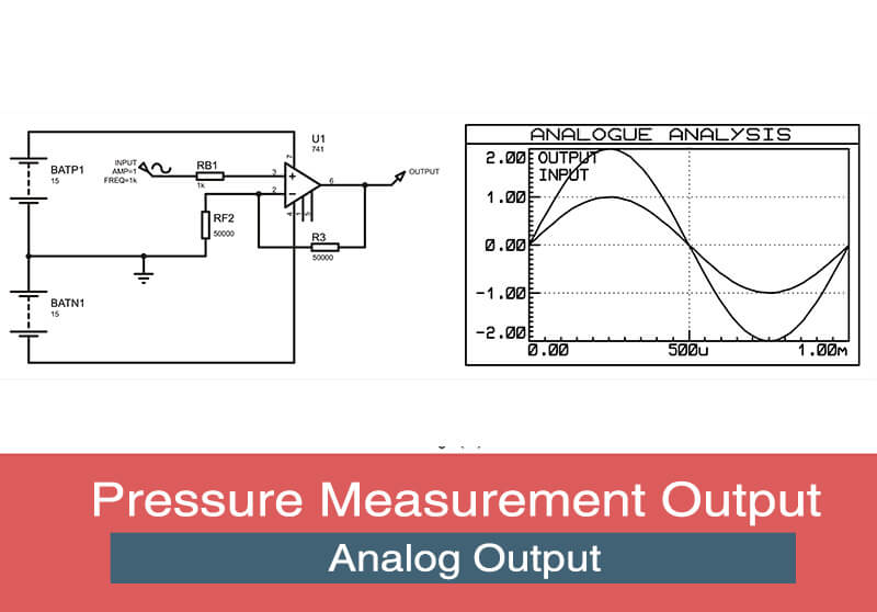 Analog Output Pressure sensor