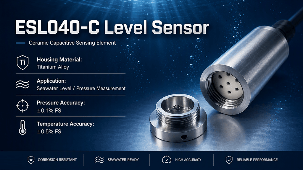 ESL040-C_Seawater_Level_Sensor-s Seawater Level Measurement-ESL040-C level probe sensor
