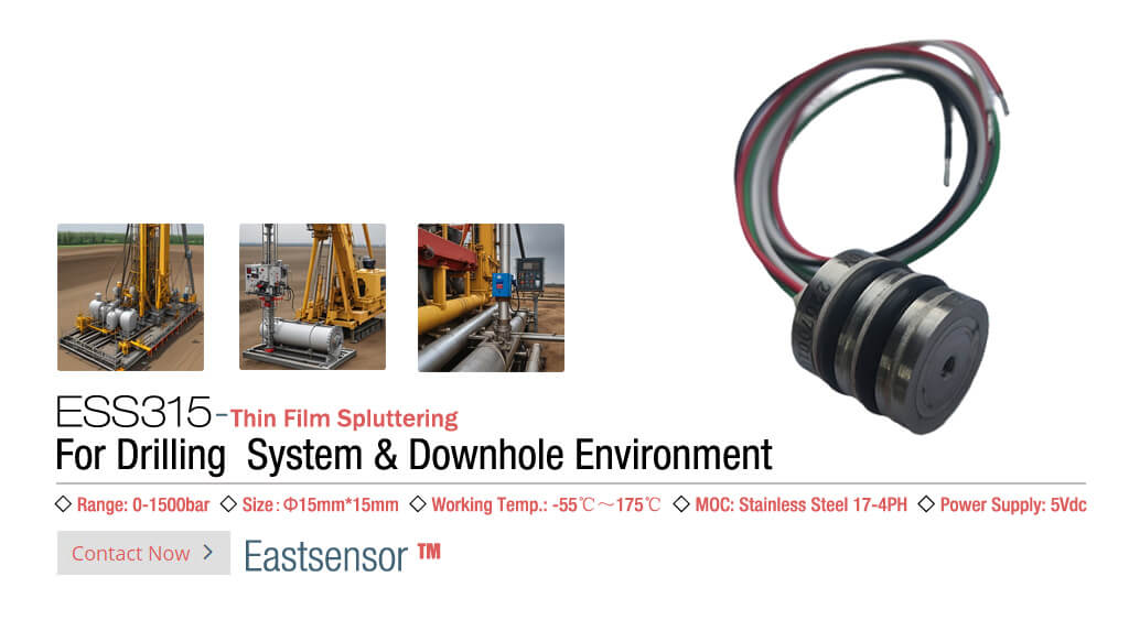 ESS315 Pressure Sensor for Drilling and Downhole