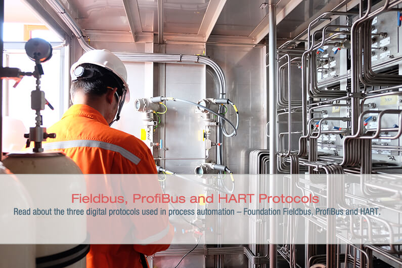 Fieldbus, ProfiBus and HART Protocols