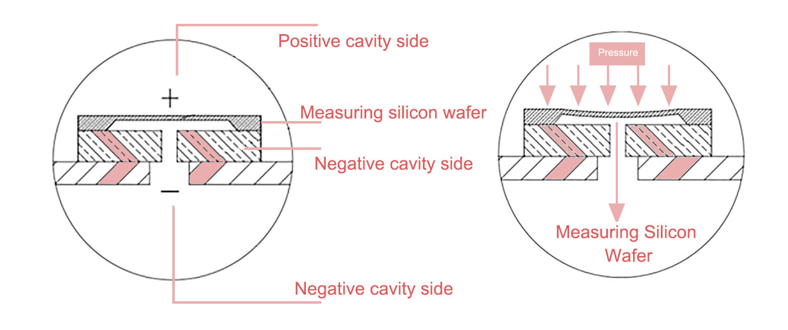 Structure-diagram-of-Monocrystalline Silicon Pressure Transmitters