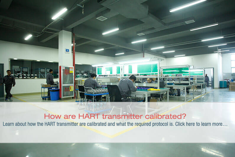How are HART transmitter calibrated?