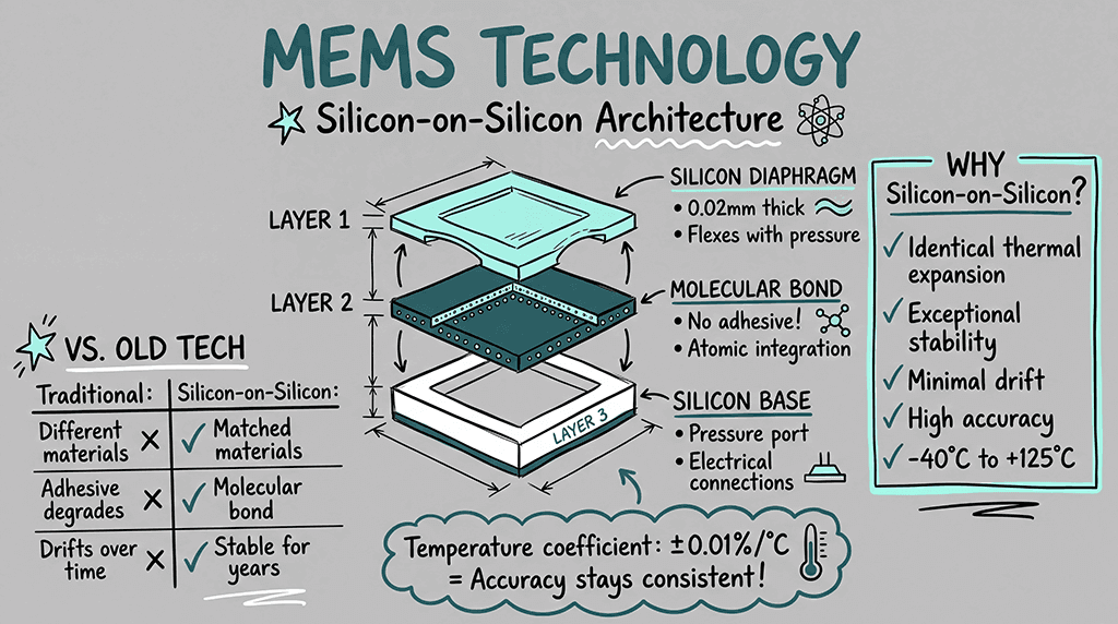 MEMS Technology for miniature pressure transducer