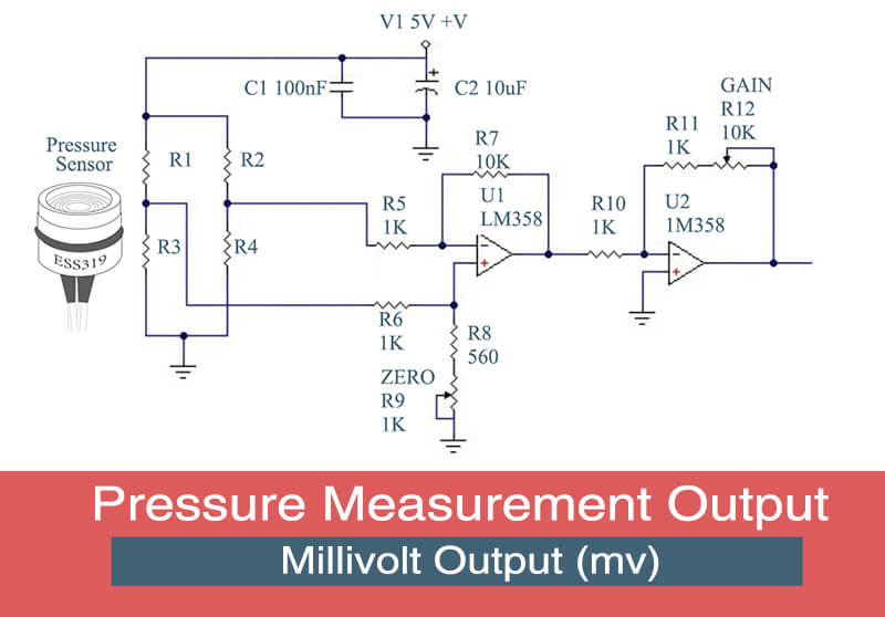 Millivolt Output Pressure Sensor