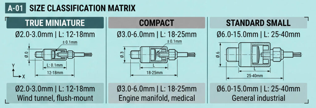 Miniature Pressure Transducer- real miniature 2.1mm