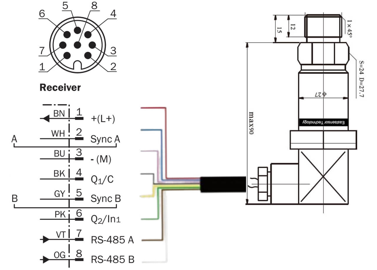 RS485 Pressure Sensor