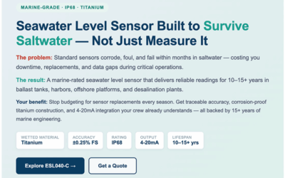 Seawater Level Sensor Guide